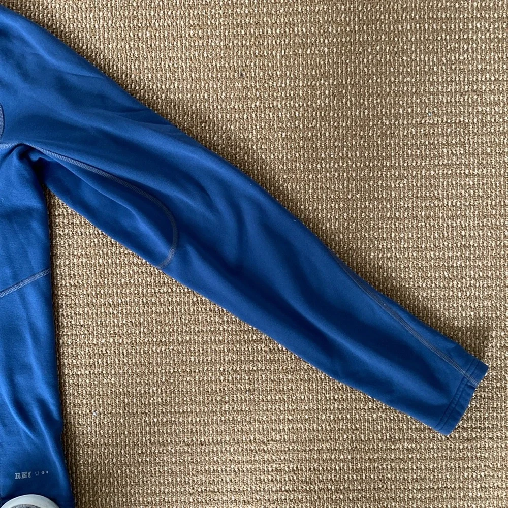 REI / Half-Zip Pullover / Blue / Large - Picture 5 of 8